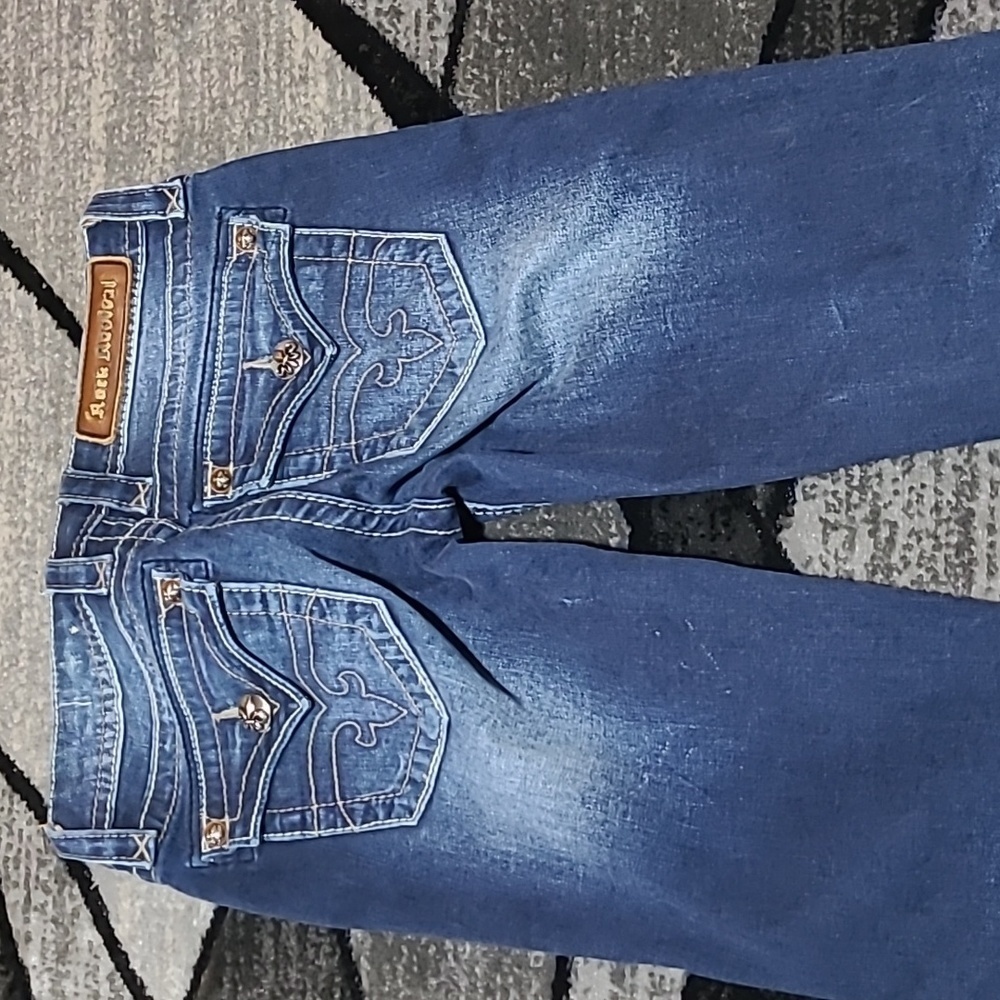 ROCK REVIVAL JESSICA BOOT-CUT DENIM JEAN - Picture 12 of 15